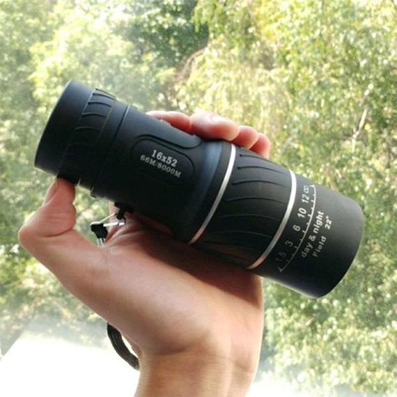 Монокуляр Bushnell 16x52 PowerView монокль, Бушнел, подзорная труба PE-172 с чехлом | Зображення 4