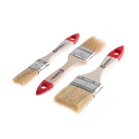 Набір пензлів флейцових 3 од. INTERTOOL KT-1003 | Зображення 5