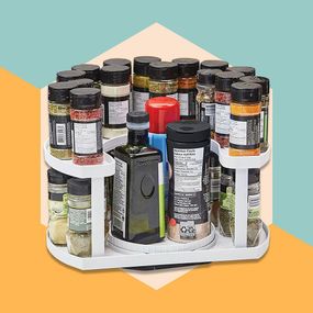 Спеціалістка Spice Spinner Two-Tiered Spice Organizer незамінна помічниця PT-806 в будинку