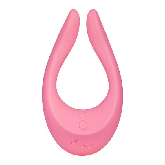 Вибратор для пар Satisfyer Endless Joy Pink, 3 независимых мотора, многофункциональный | Зображення 3