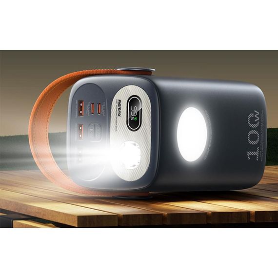 УМБ Remax RPP-100 60000mAh 100W + 22.5W PD+QC повербанк для ноутбуків, планшетів (Black) | Зображення 3