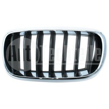 Решетка радиатора левая BMW X5 F15 13-18 (хром/чёрн), AutoTechteile, 700 0312, 5113 7 294486