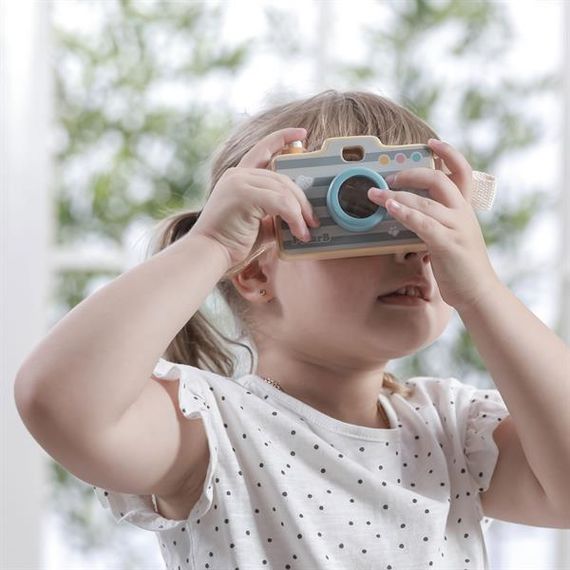Дерев'яна іграшка Viga Toys PolarB Фотоапарат із калейдоскопом (44034) | Зображення 6