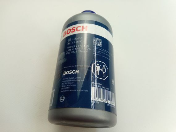 Гальмівна рідина BOSCH DOT-4 0,5 л. (1987479106) | Зображення 1