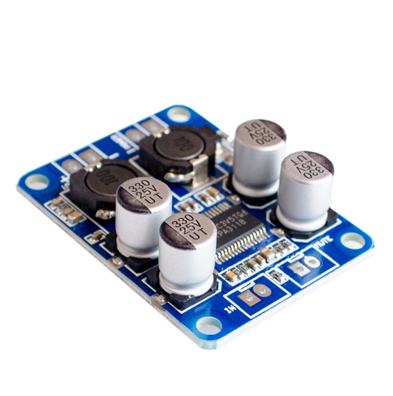 Плата звукового моно цифрового усилителя TPA3118 PBTL 1*60W | Зображення 2