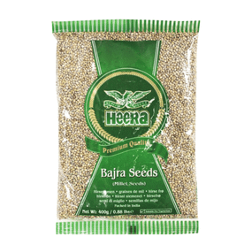 Цілі насінини перлового проса (бажра)  Bajri Seeds Whole 400г Heera 5031416090496