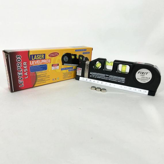 Лазерный уровень Laser Level Pro 3 со MS-666 встроенной рулеткой | Зображення 3