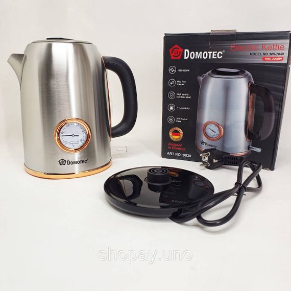 Електричний чайник Domotec MS-7849 з автоматичним вимкненням | Зображення 4
