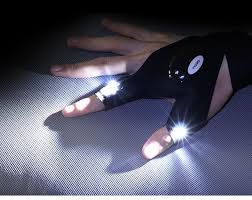 Перчатки со встроенным фонариком Glove Light перчатки с фонариком! | Зображення 5