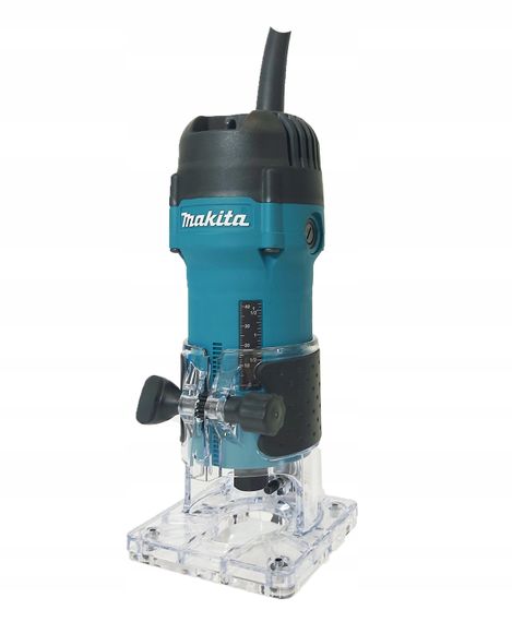 Фрезер кромковий Makita 3711 (530 Вт, 6 мм, 32000 хв-1) | Зображення 1