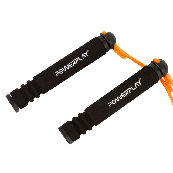 Скакалка PowerPlay 4205 Classic Plus Jump Rope Помаранчева (2,7m.) | Зображення 2