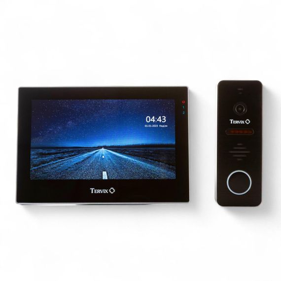 475420 Комплект видеодомофона WiFi + Ethernet Tervix Pro Line Smart Video Door Phone System