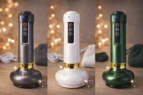 Вакуумный массажер для корректировки фигуры и антицеллюлитного массажа с подогревом