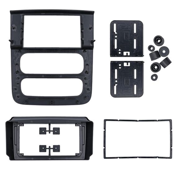 Перехідна рамка серії QIV QBR-F 2328-68 для Dodge Ram 2002-2005 9 дюймів | Зображення 1