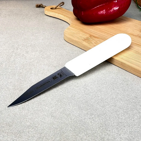 Ніж для чищення овочів Tramontina Profissional 24626/083 7,6 см з лезом із нержавіючої сталі Білий | Зображення 3