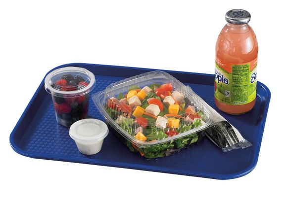 Глубокий прямоугольный поднос 30х41 см, Cambro (США), Синий | Зображення 1