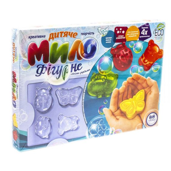 Комплект креативного творчества "Фигурное мыло" DFM-01-01-03U УКР DFM-01-01U