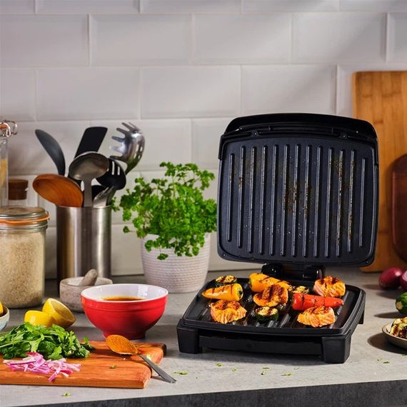 Гриль-барбекю електричний Russell Hobbs George Foreman Immersa Grill Small 28300-56 1100 Вт чорний | Зображення 7