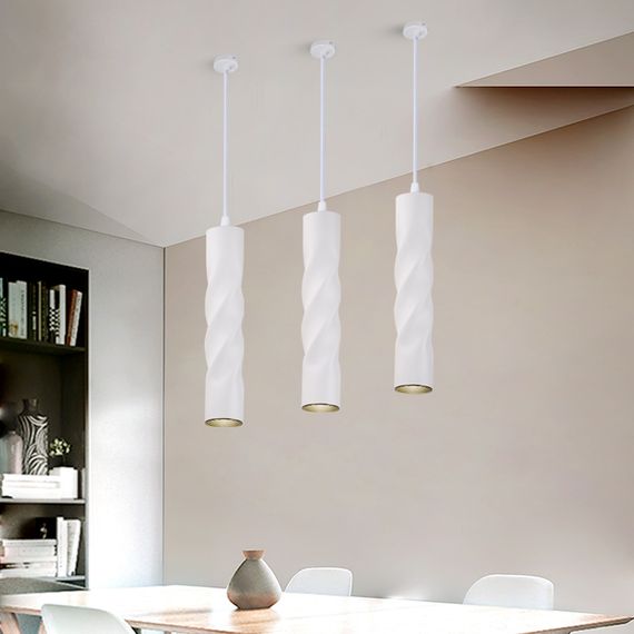 Люстра подвесная тубус LED 5W NW WH (AL-703S/1) | Зображення 8