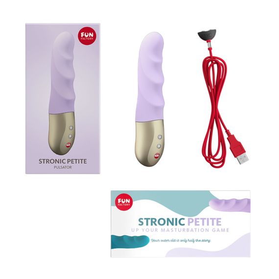 Мініпульсатор Fun Factory STRONIC PETITE pastel lilac, 8 режимів, підходить для початківців | Зображення 6