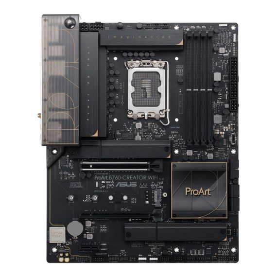Материнcкая плата ASUS PROART B760-CREATOR WIFI s1700 B760 4xDDR5 M.2 HDMI DP Wi-Fi BT ATX 90MB1FY0-M1EAY0