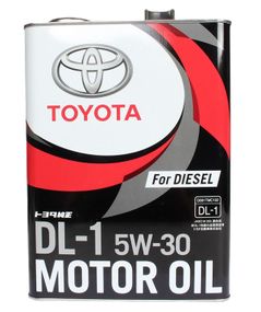 Моторна олива Toyota Diesel Oil DL1 5W-30 4л.