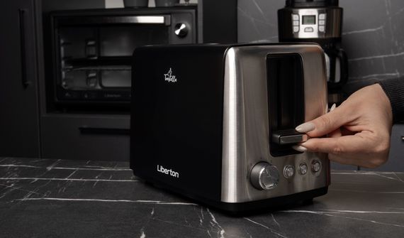 Тостер Liberton LET-5703 750 Вт чорний | Зображення 1