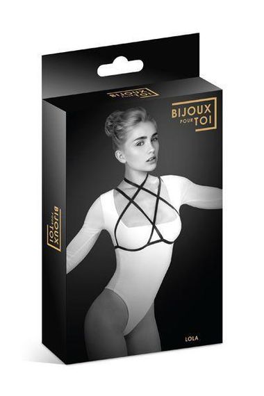 Портупея на грудь Bijoux Pour Toi - LOLA (упаковка от другой модели) sexstyle | Зображення 3