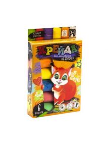 Мелки для рисования на асфальте, 6 цветов (укр) MEL-01-04U (Danko Toys) (4823102802633)