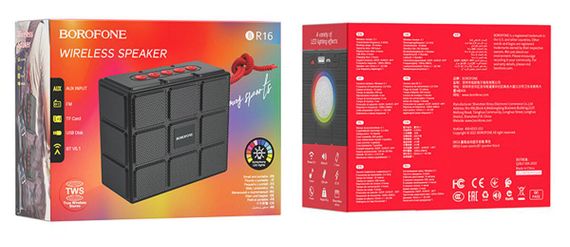 Портативна колонка BOROFONE BR16 Gage sports wireless speaker Black | Зображення 2