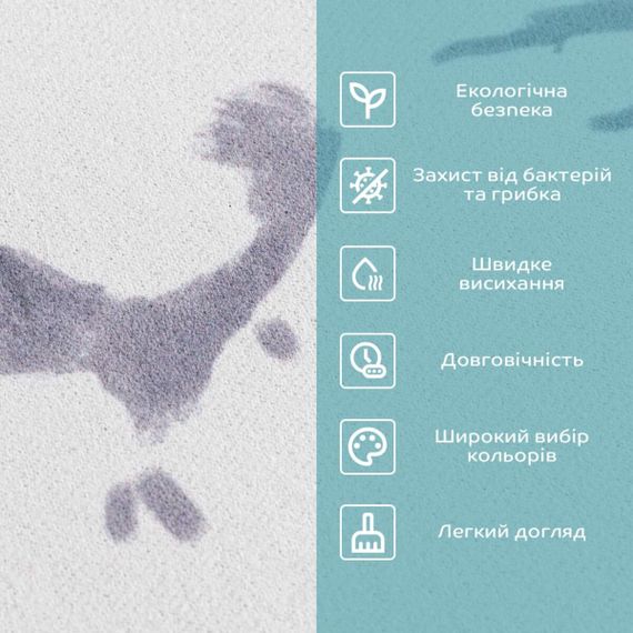 Вологопоглинаючий килимок 50*80CM*3MM (D) SW-00001890 | Зображення 3