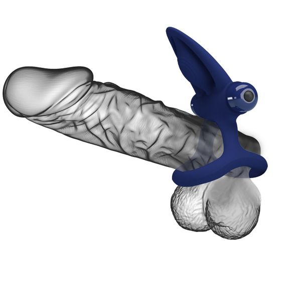 Эрекционное вибро кольцо Pretty Love - Powerful ring, 10 vibration functions, BI-210306-3 sexstyle | Зображення 1