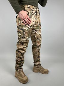 Брюки тактические штормовые демисезонные ULTIMATUM Soft Shell Мультикам 48