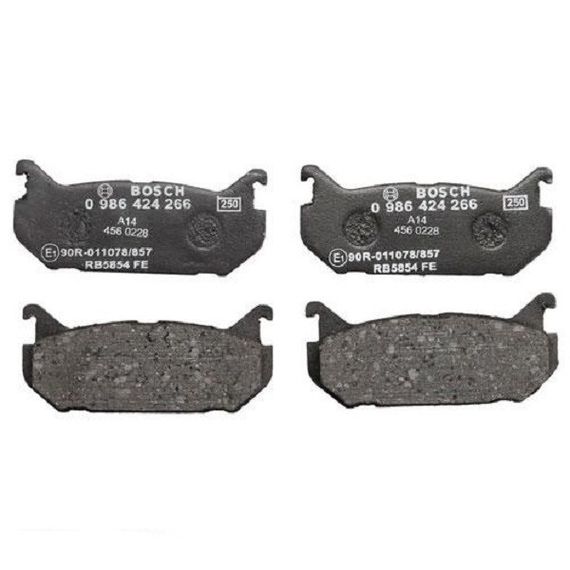 Гальмівні колодки Bosch дискові задні MAZDA Xedos-6 1.6i/MX-6 2.5i/626 2.0i-99 0986424266