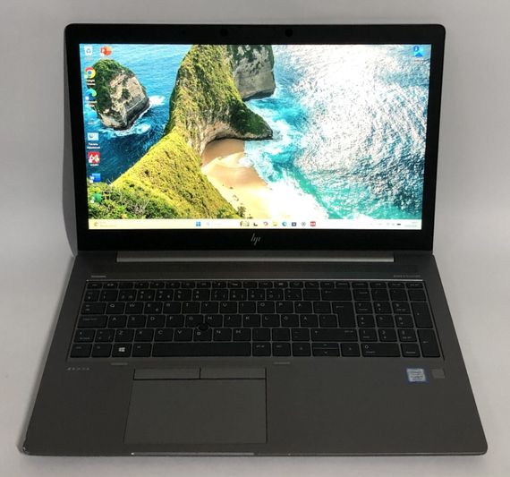 Мобільна робоча станція Б-клас HP Zbook 15u G6 / 15.6" (1920x1080) IPS / Intel Core i7-8565U (4 (8) ядра по 1.8 - 4.6 GHz) / 16 GB DDR4 / 256 GB SSD / AMD Radeon Pro WX 3200, 4 GB GDDR5, 128-bit / WebCam / Win 11 Pro б/в + Подарунок Накопичувач 64GB | Зображення 1