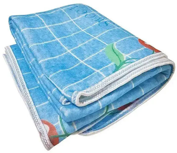 Електропростирадло Electric Blanket 150х120 см у клітинку Вишня | Зображення 1