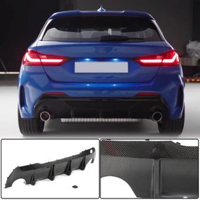 Диффузор заднего бампера (для M-Sport, Карбон) для BMW 1 серия F40 2019-2024 гг
