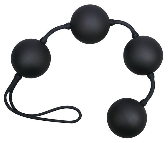 Вагінальні кульки - Velvet Black Balls sexstyle | Зображення 1