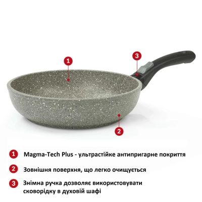 Сковорода Flonal Monolite 24 см (MOIPB2490) | Зображення 5