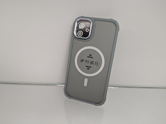 Чохол Iphone 11 із підставкою для камери MagSafe TPU Matte Противоударний