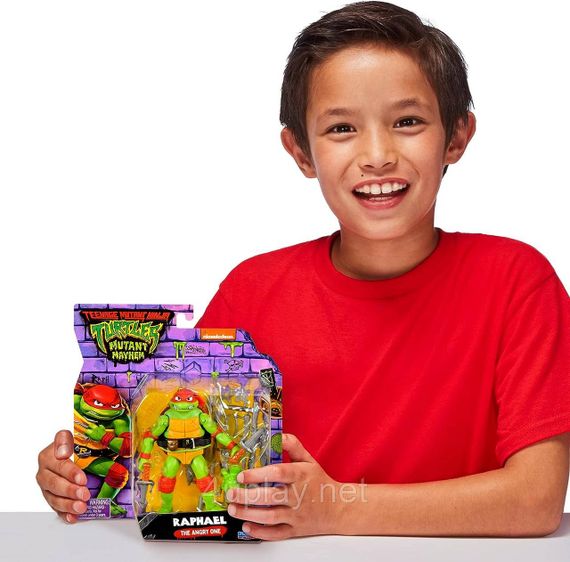 Фігурка Черепашки-ніндзя Рафаель 12 см Teenage Mutant Ninja Turtles Mutant Mayhem 4.6” Raphael TMNT Оригінал | Зображення 4