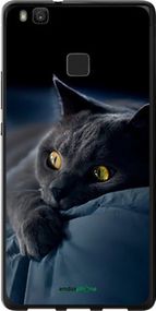 Чохол на Huawei P9 Lite Димчастий кіт "825u-298-2448"