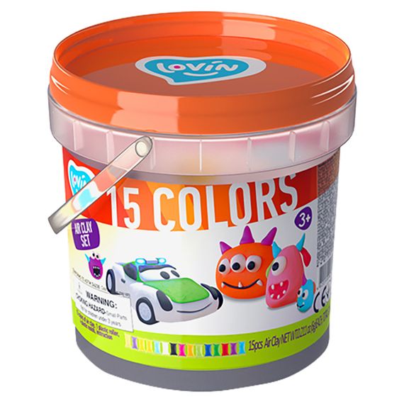 Набор для лепки с воздушным пластилином Компания монстров ТМ Lovin 70146 | Зображення 1