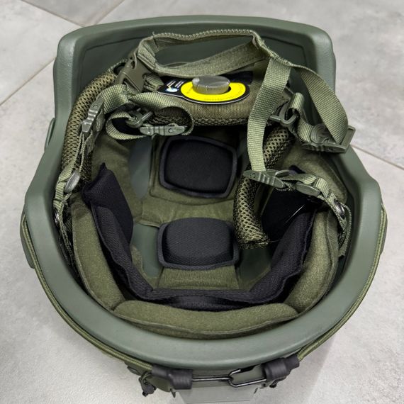 Шолом балістичний FAST PE, NIJ IIIa, Custom, з поліпшеним кріпленням Wendy, розмір L, Олива, бронешолом | Зображення 8