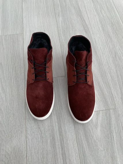 Бордове зимове взуття 43 розмір | Зображення 4