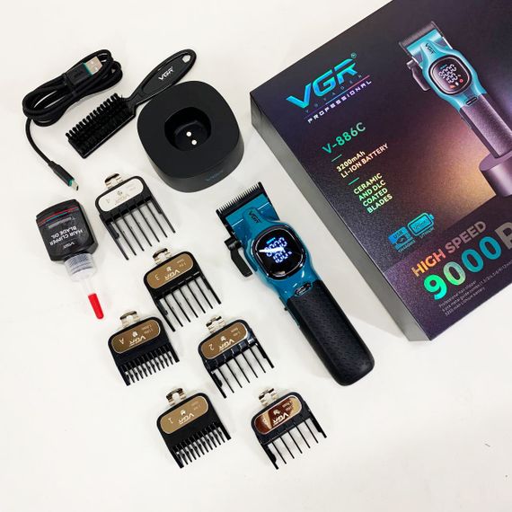 Класна машинка для стрижки волосся Машинка для стрижки волосся професіоналів CJ-10 | Зображення 3