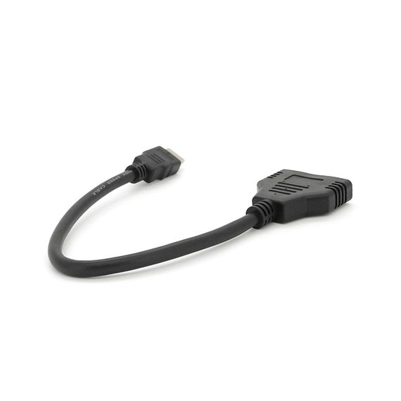 Розгалужувач HDMI 1=>2 порти, 1080P, кабель 30см, OEM | Зображення 1