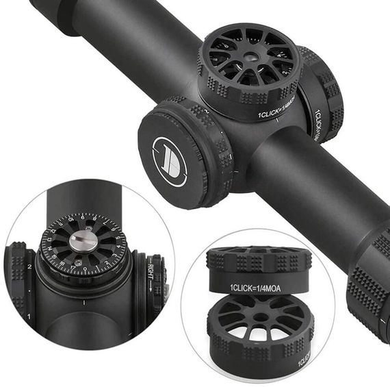 Приціл Discovery Optics ED-AR 1-6x24 IR FFP (30 мм, підсвічування) | Зображення 6