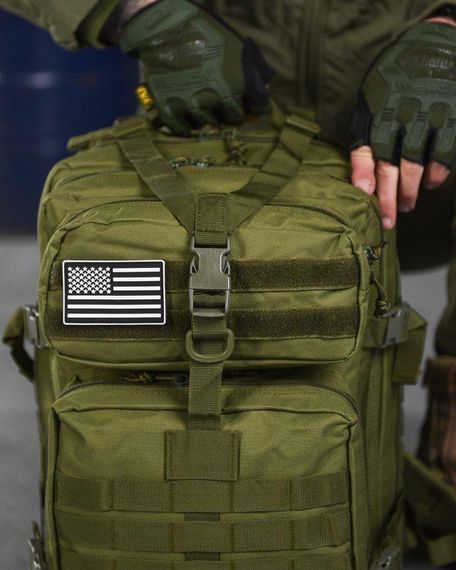 Рюкзак тактический олива 45л 800D  USA ВТ6386 | Зображення 3