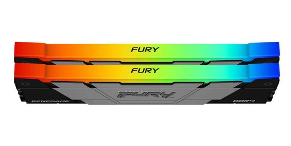 Пам&#039;ять ПК Kingston DDR4 64GB KIT (32GBx2) 3600 FURY Renegade RGB KF436C18RB2AK2/64 | Зображення 2